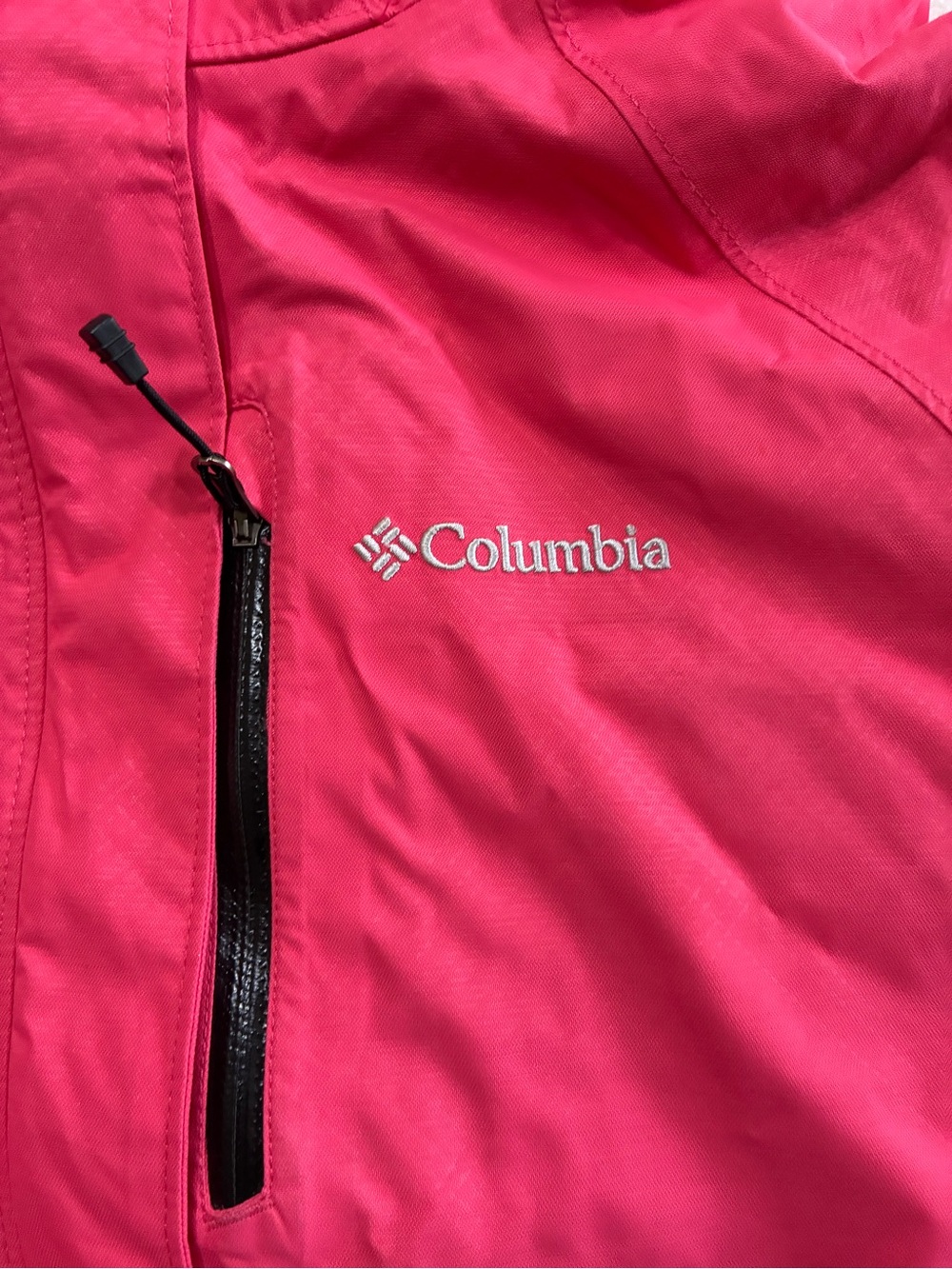 Columbia Bright Pink Ski Shell Jacket